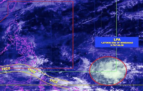 is there a lpa today|PAGASA: Higher chances of LPA outside PAR becoming tropical .
